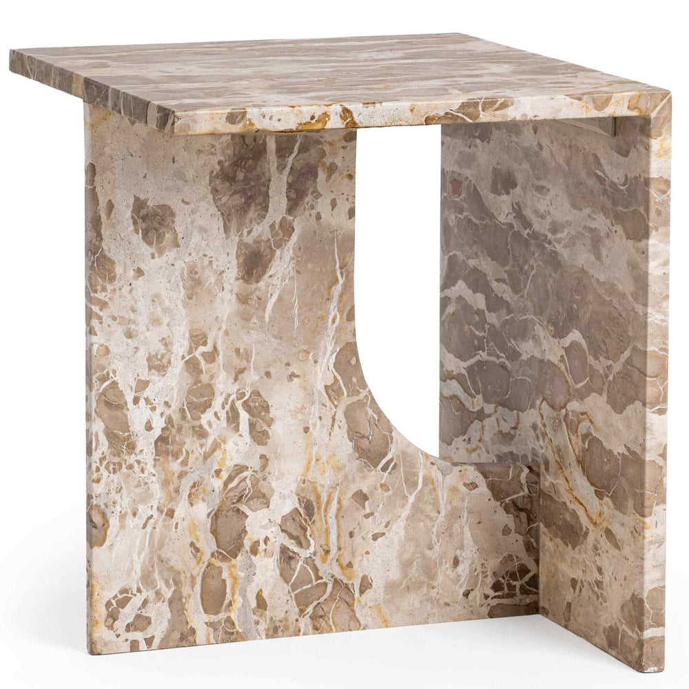 Jaylani Square End Table, Desert Drift