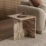 Jaylani Square End Table, Desert Drift