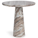 Alcove Round Dining Table, Milan Taupe
