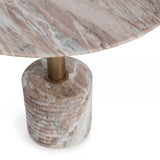 Roma Round Dining Table, Petal Stone