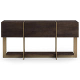 Desmond Console Table, Cocoa Brown