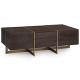 Desmond Coffee Table, Cocoa Brown