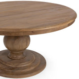 Brookside 60" Round Dining Table, Sandwood