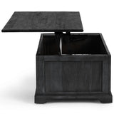 Hollis Lift-Top Coffee Table, Midnight Black
