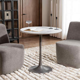 Hannabelle Round Dining Table, Moonlight Haze