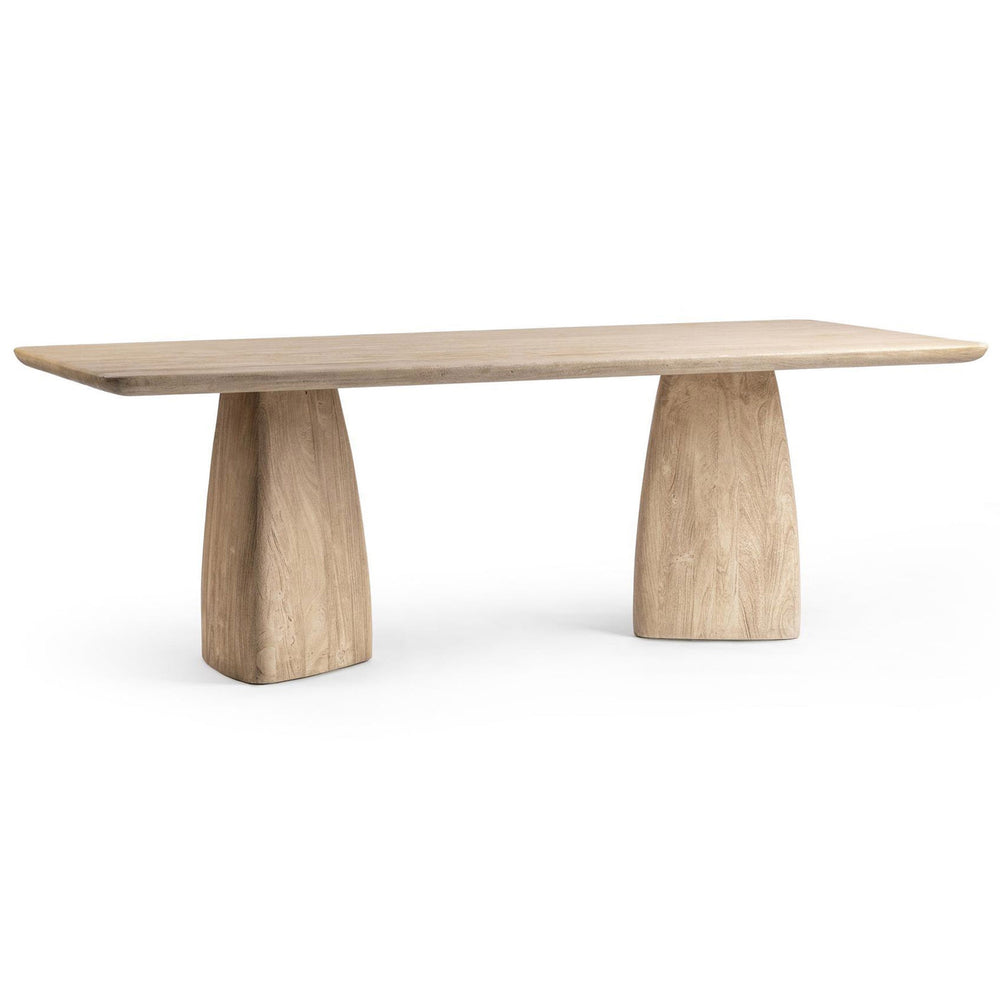 Torino Rectangular Dining Table, Sandstone Greige