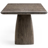 Torino Rectangular Dining Table, Smoked Ash