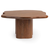 Alvaro 94" Freeform Dining Table, Chestnut