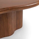 Alvaro 94" Freeform Dining Table, Chestnut
