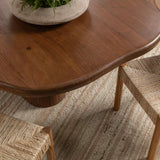 Alvaro 94" Freeform Dining Table, Chestnut
