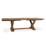 Alexander Extending Dining Table, Brown-Furniture - Dining-High Fashion Home