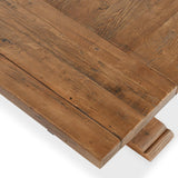 Alexander Extending Dining Table, Brown-Furniture - Dining-High Fashion Home