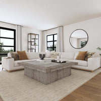 Scottsdale Square Coffee Table, Distressed Gray