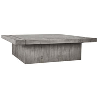 Scottsdale Square Coffee Table, Distressed Gray