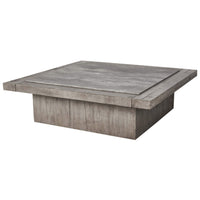 Scottsdale Square Coffee Table, Distressed Gray