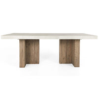West 82" Rectangular Dining Table-Furniture - Dining-High Fashion Home
