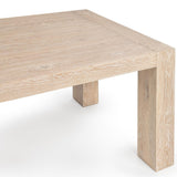 Bristol Rectangular Dining Table, Aged Cream