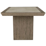 Efron Rectangular Dining Table, Distressed Gray-Furniture - Dining-High Fashion Home