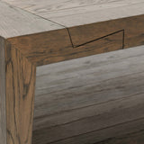 Troy Rectangular Coffee Table, Aged Brown-Furniture - Accent Tables-High Fashion Home