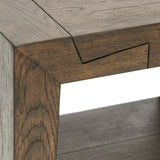 Troy End Table, Aged Brown-Furniture - Accent Tables-High Fashion Home