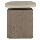 Angus Desk, Distressed Gray-Furniture - Office-High Fashion Home