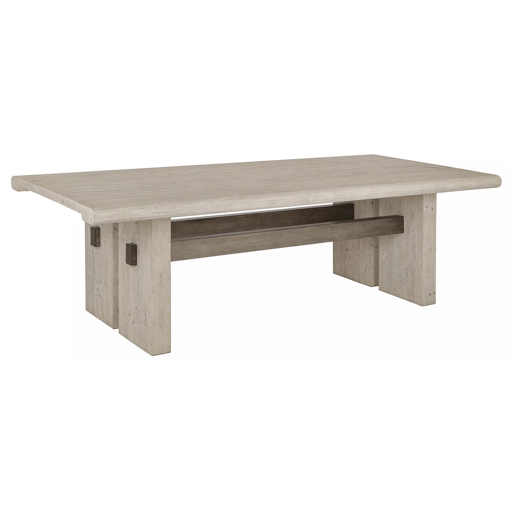 Larson 96" Dining Table, White-Furniture - Dining-High Fashion Home