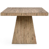 Montana Rectangular Dining Table, Natural-Furniture - Dining-High Fashion Home