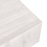 Layne Coffee Table, Milk White-Furniture - Accent Tables-High Fashion Home