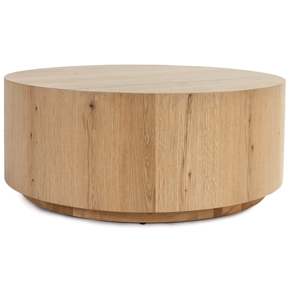 Layne Round Coffee Table, True Natural