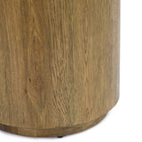 Layne Round End Table, Light Brown-Furniture - Accent Tables-High Fashion Home