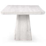 Orlando Dining Table, White Wash-Furniture - Dining-High Fashion Home