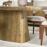 Orlando 71" Rectangular Dining Table, Light Brown