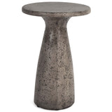 Collins 19" Accent Table, Dark Gray-Furniture - Outdoor-High Fashion Home