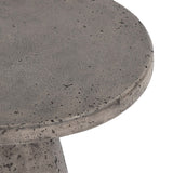 Collins 19" Accent Table, Dark Gray-Furniture - Outdoor-High Fashion Home