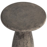 Collins 19" Accent Table, Dark Gray-Furniture - Outdoor-High Fashion Home
