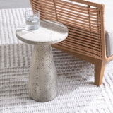 Collins 19" Accent Table, Light Gray-Furniture - Outdoor-High Fashion Home