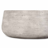 Nellie Outdoor Round Coffee Table, Light Gray-Furniture - Outdoor-High Fashion Home