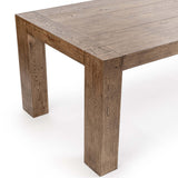 Bristol Rectangular Dining Table, Cafe Brown