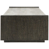 Tori Rectangular Coffee Table, Antique Gray-Furniture - Accent Tables-High Fashion Home