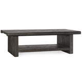 Larson Rectangular Coffee Table, Carbon Black-Furniture - Accent Tables-High Fashion Home