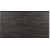 Larson Rectangular Coffee Table, Carbon Black-Furniture - Accent Tables-High Fashion Home