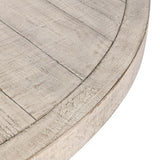 Rosemount Reclaimed Round Dining Table, White Wash-High Fashion Home
