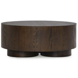 Runa Coffee Table, Coffee Brown-Furniture - Accent Tables-High Fashion Home