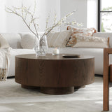 Runa Coffee Table, Coffee Brown-Furniture - Accent Tables-High Fashion Home