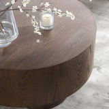 Runa Coffee Table, Coffee Brown-Furniture - Accent Tables-High Fashion Home