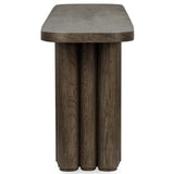 Tiber Console Table, Brown-Furniture - Accent Tables-High Fashion Home