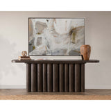 Tiber Console Table, Brown-Furniture - Accent Tables-High Fashion Home