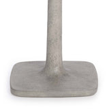 Paulina 31" Outdoor Bistro Table, Light Gray-Furniture - Outdoor-High Fashion Home