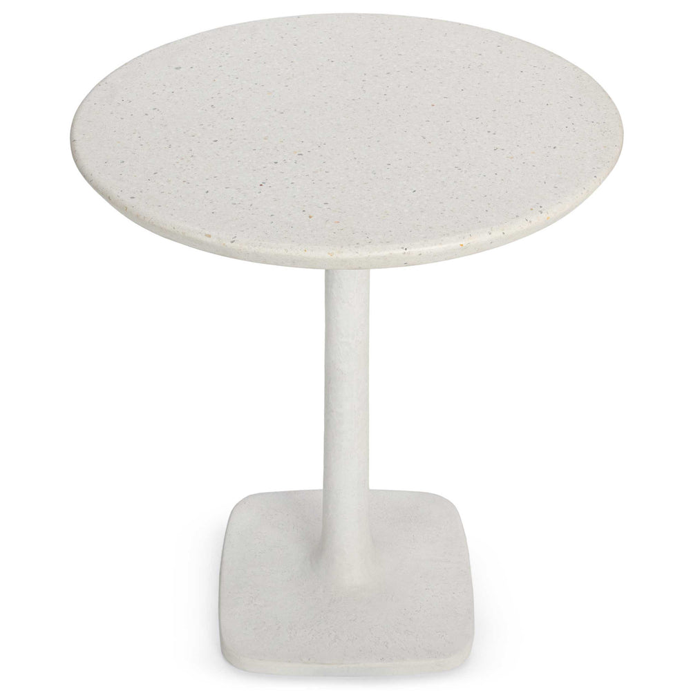 Paulina 31" Outdoor Counter Table, White-Furniture - Outdoor-High Fashion Home