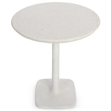 Paulina 31" Outdoor Counter Table, White-Furniture - Outdoor-High Fashion Home